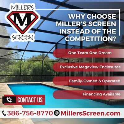 Why Choose Miller’s Screen Instead of the Competition
